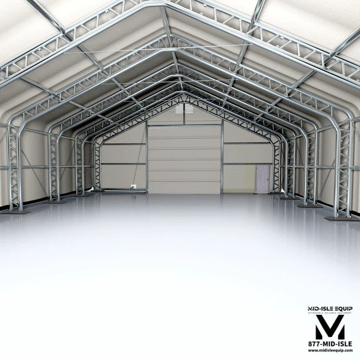 Hills Industrial HD 80' Double Truss PVC Building 80' x 40' x 24'