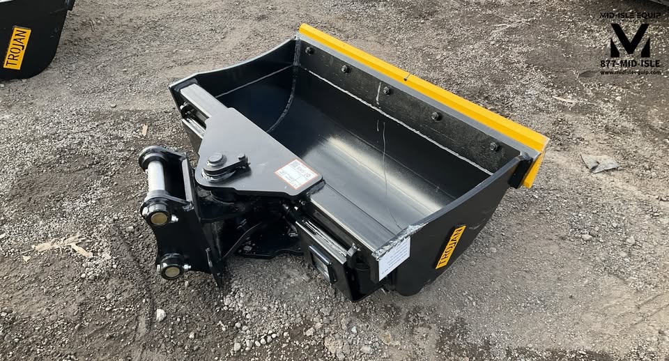 TROJAN 35CL 42" TILTING BUCKET FOR EXCAVATOR CAT 303 304 JD 35G 40MM PINS