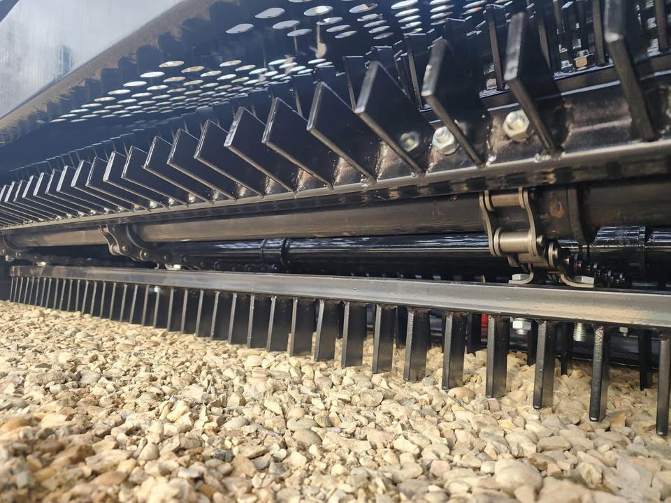 AGT 72” LANDSCAPE RAKE ROCK HOUND FOR SKID STEER DEMO UNIT