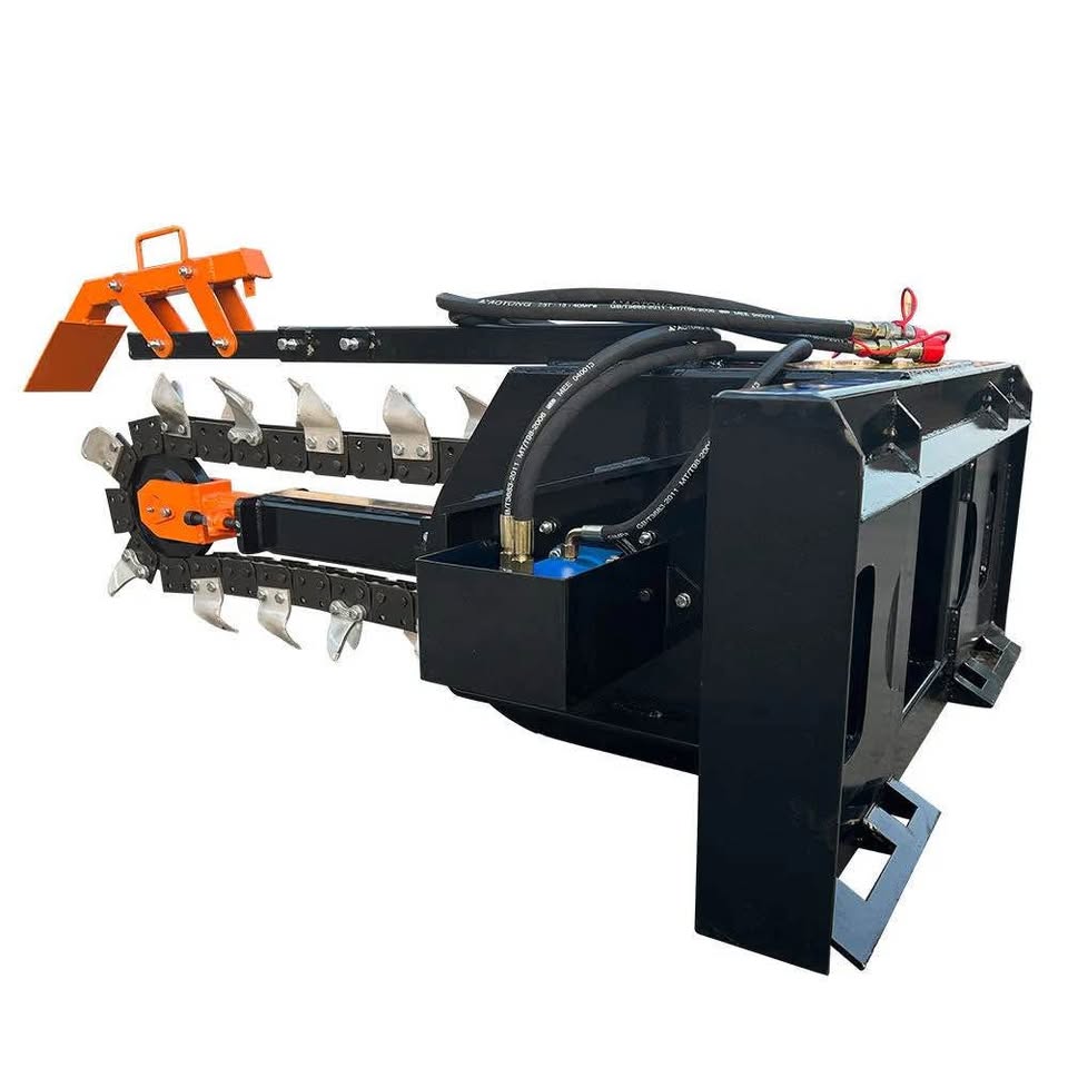 Mower King 36" Trencher Skid Steer Attachment