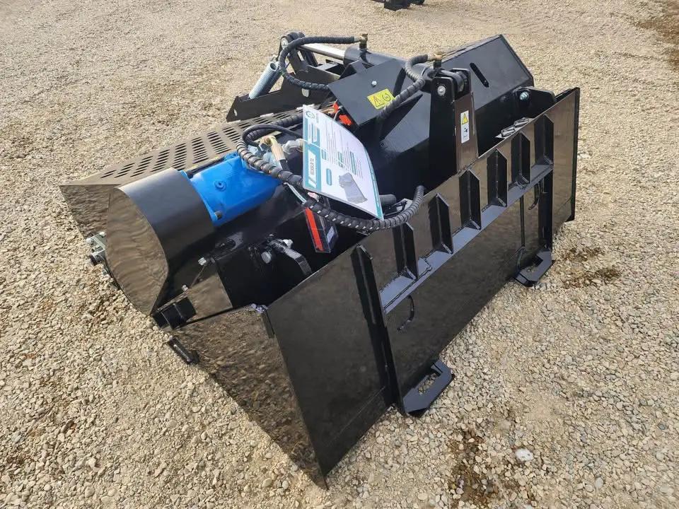 AGT 72” LANDSCAPE RAKE ROCK HOUND FOR SKID STEER DEMO UNIT by AGT