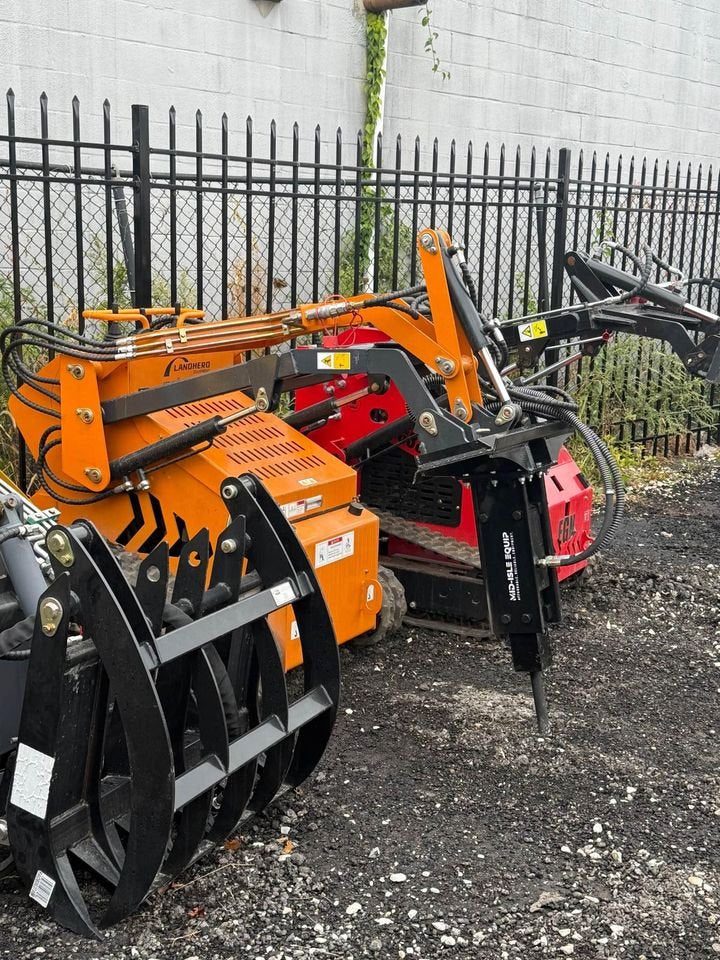 MINI SKID STEER CONCRETE HAMMER BREAKER ATTACHMENT