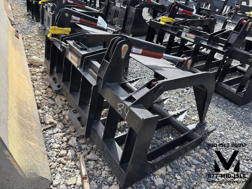 84" WILDCAT HD ROOT GRAPPLE BUCKET FOR SKID STEER