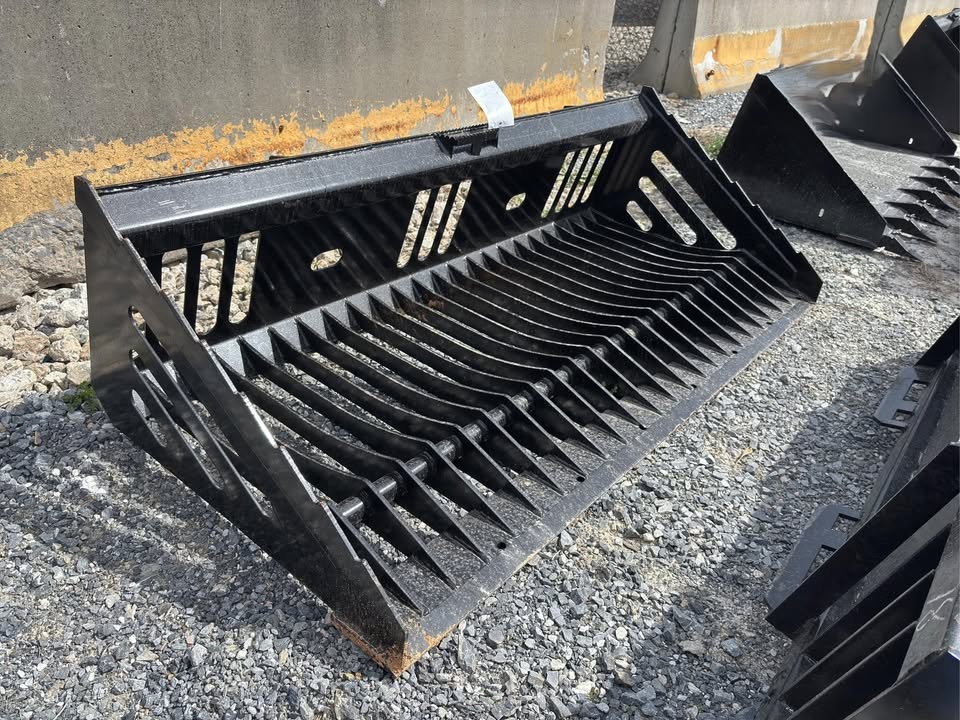 80" WILDCAT SKELETON ROCK BUCKET FOR SKID STEER