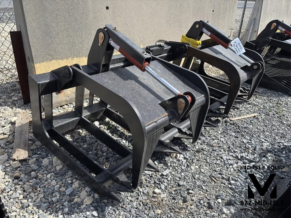 84" WILDCAT HD ROOT GRAPPLE BUCKET FOR SKID STEER