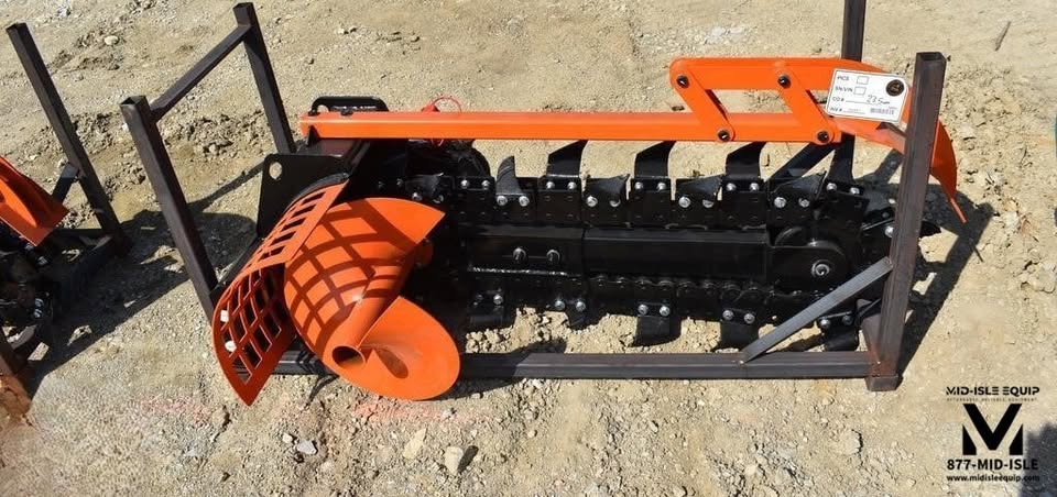 38" TRENCHER ATTACHMENT FOR MINI SKID STEER DINGO