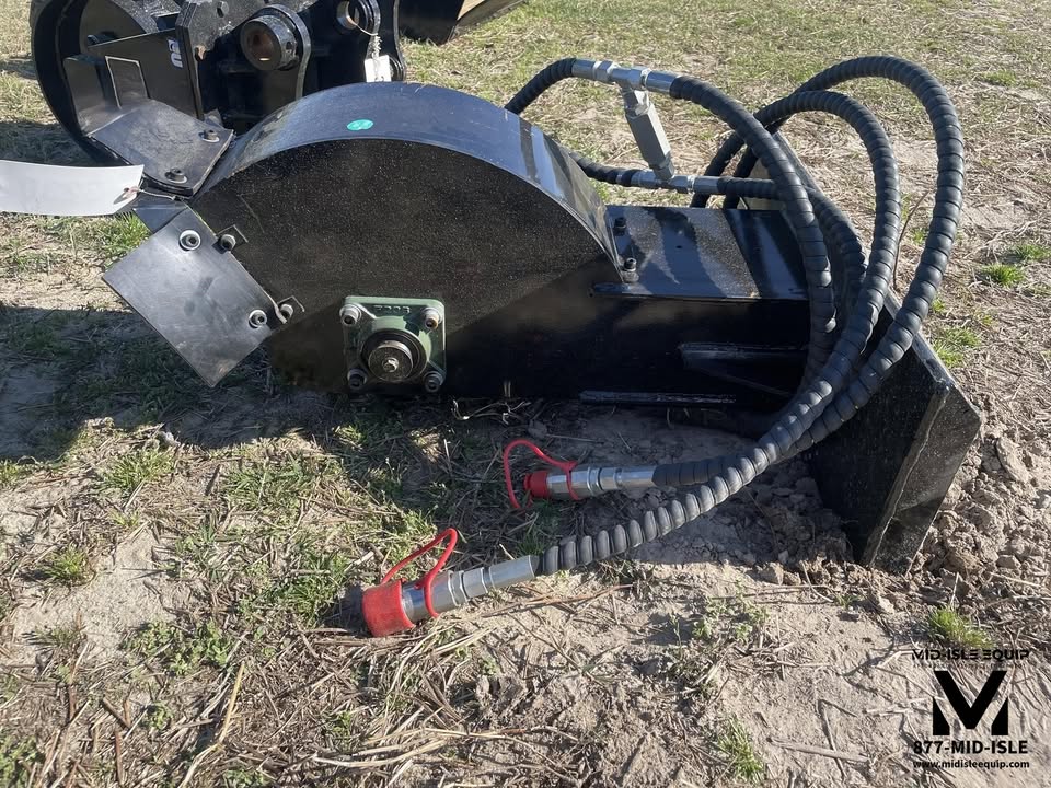 MINI SKID STEER STUMP GRINDER ATTACHMENT DINGO
