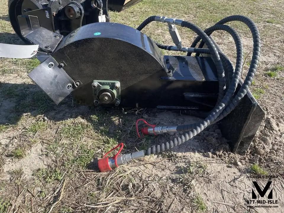 MINI SKID STEER STUMP GRINDER ATTACHMENT DINGO by Future