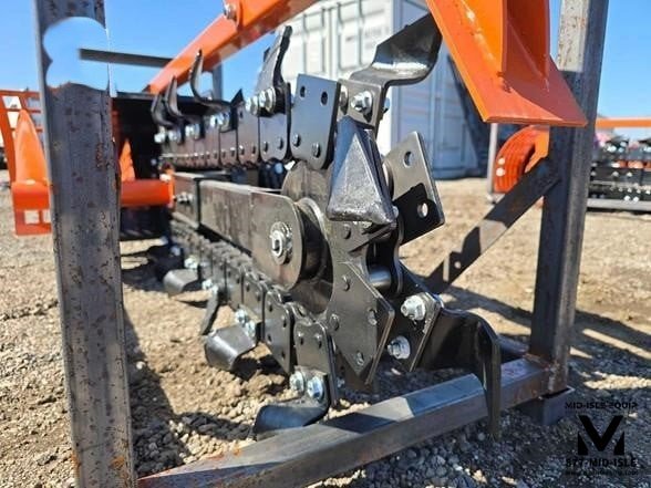 38" TRENCHER ATTACHMENT FOR MINI SKID STEER DINGO