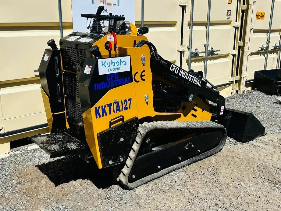 2026 CFG KKT27 Kubota Diesel Mini Skid Steer by CFG Industrial