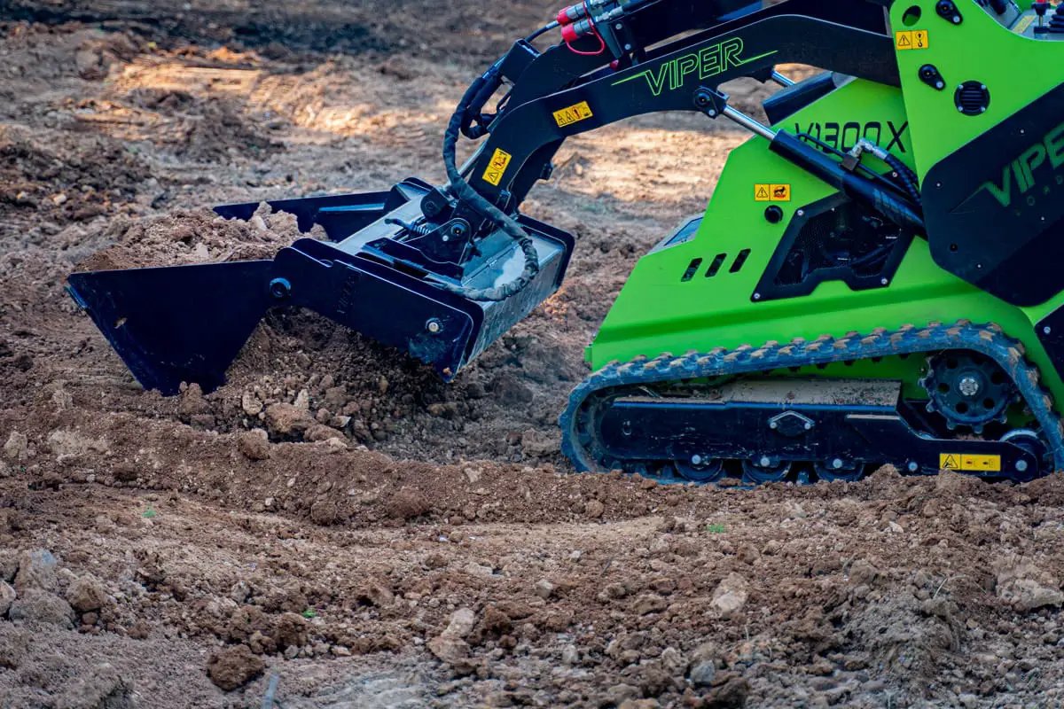 2025 Viper V1300X Mini Skid Track Loader by Viper Loader