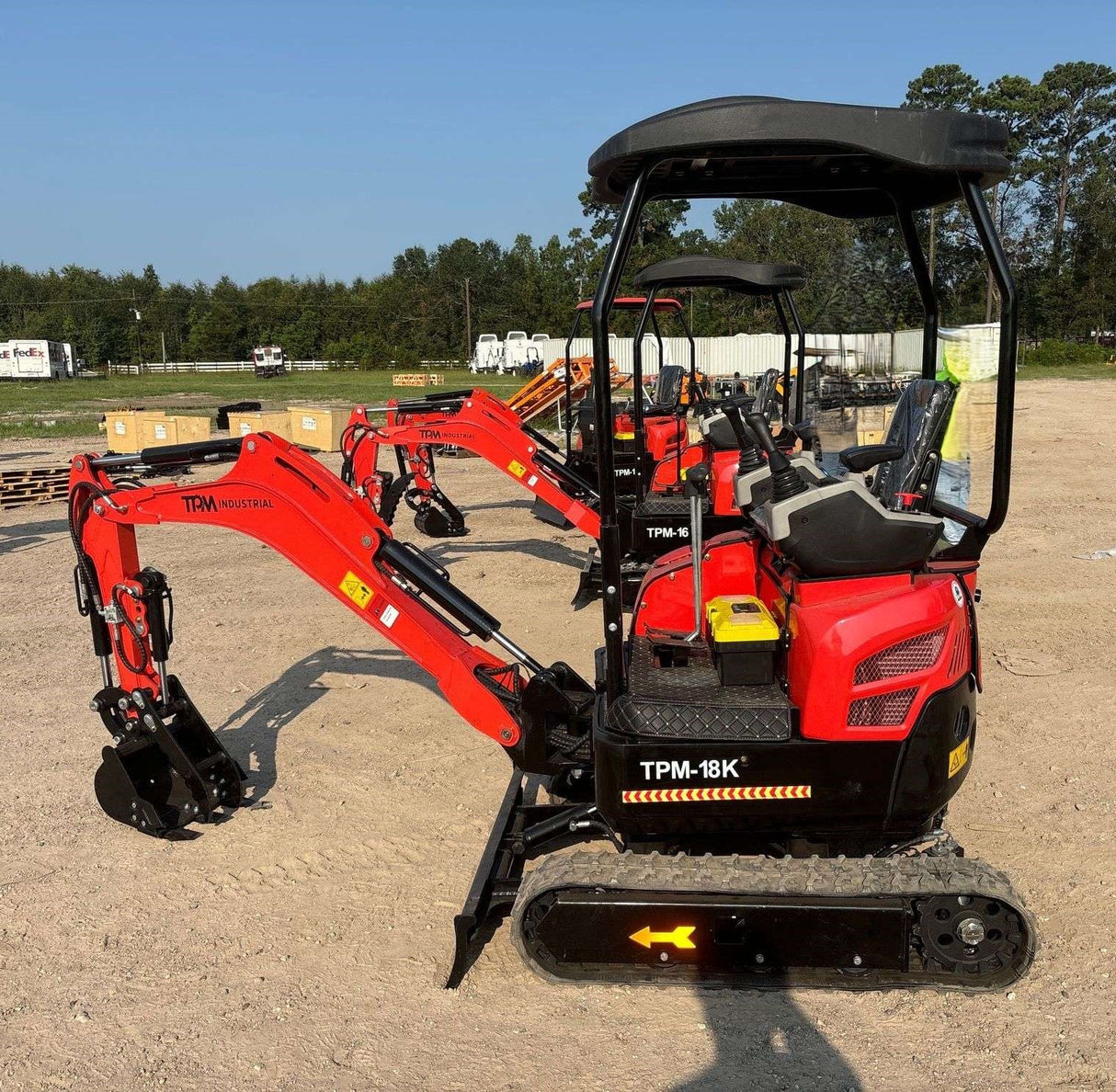 2025 TPM INDUSTRIAL TPM18 KUBOTA DIESEL MINI EXCAVATOR