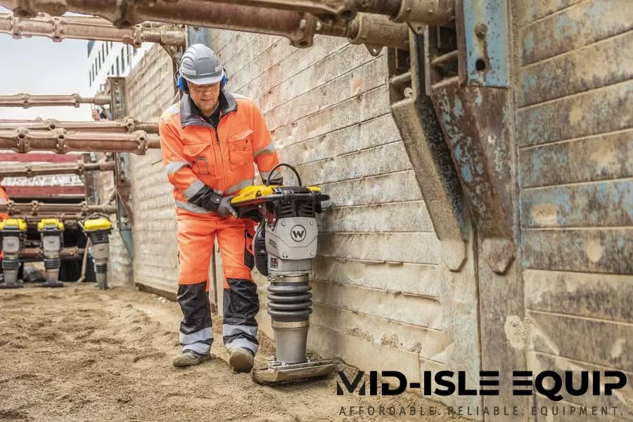 WACKER NEUSON BS50-2 RAMMER JUMPING JACK 11" PLASTIC SHOE