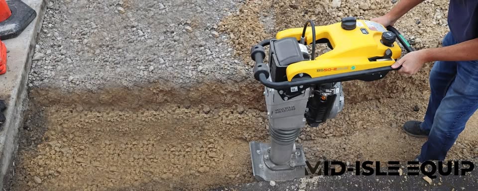 WACKER NEUSON BS50-2 RAMMER JUMPING JACK 11" PLASTIC SHOE