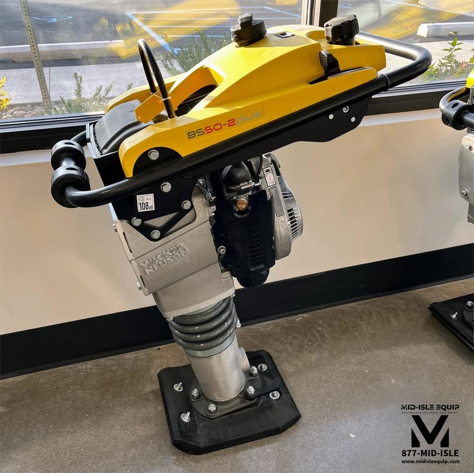 WACKER NEUSON BS50-2 RAMMER JUMPING JACK 11" PLASTIC SHOE