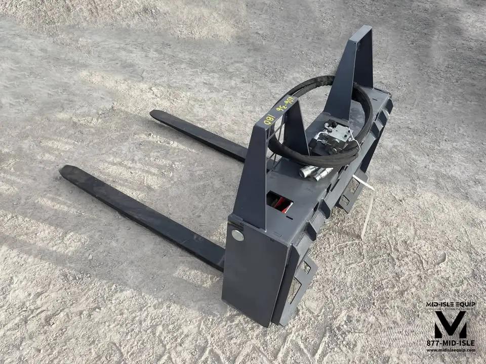 NEW HD 48" HYDRAULIC SIDE SHIFT FORKS FOR SKID STEER by Handy