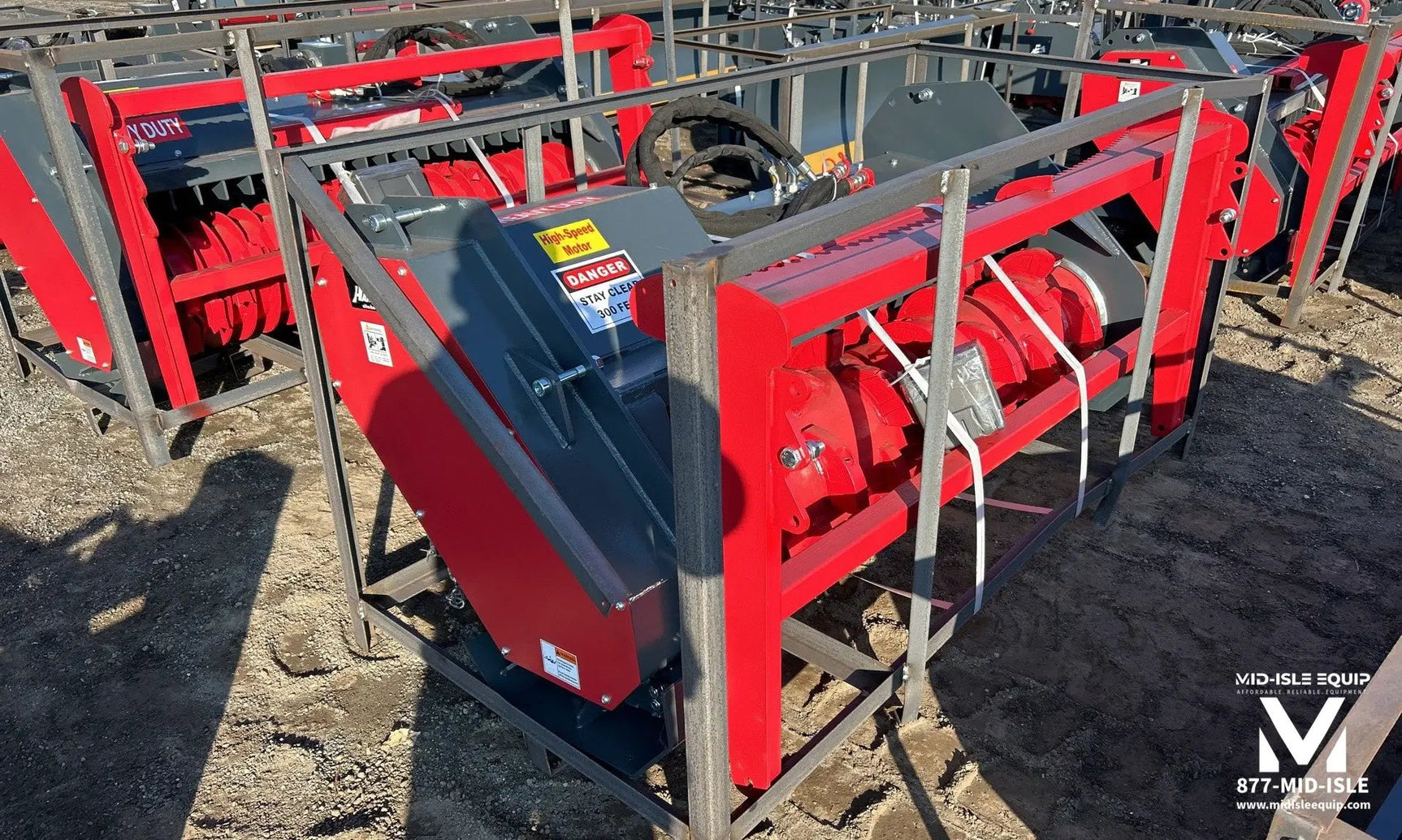 Handy 72" Drum Forestry Mulcher for Skid Steer HIGH FLOW by Handy