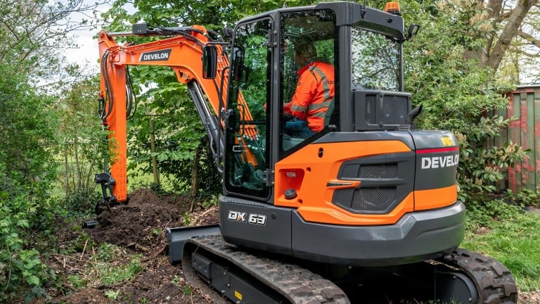 DEVELON DX63-7 Mini Excavator