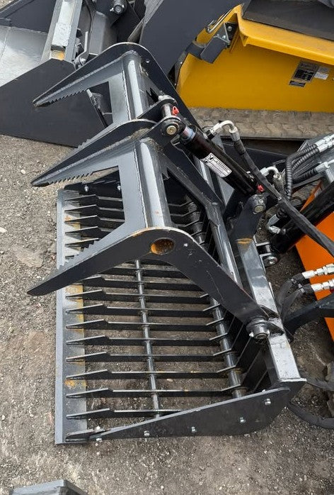 44" ROCK SKELETON GRAPPLE FOR MINI SKID STEER DINGO by Land Honor