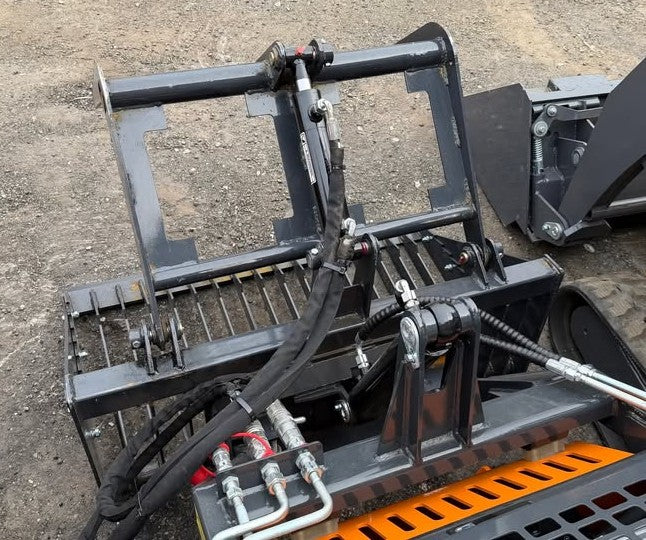 44" ROCK SKELETON GRAPPLE FOR MINI SKID STEER DINGO by Land Honor