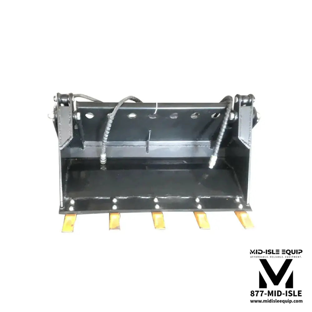 43" 4N1 COMBO BUCKET WITH TEETH FOR MINI SKID STEER DINGO by AGT