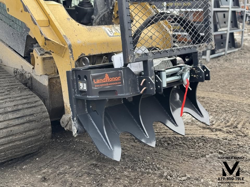 LANDHONOR 15K LB HYDRAULIC WINCH FOR SKID STEER