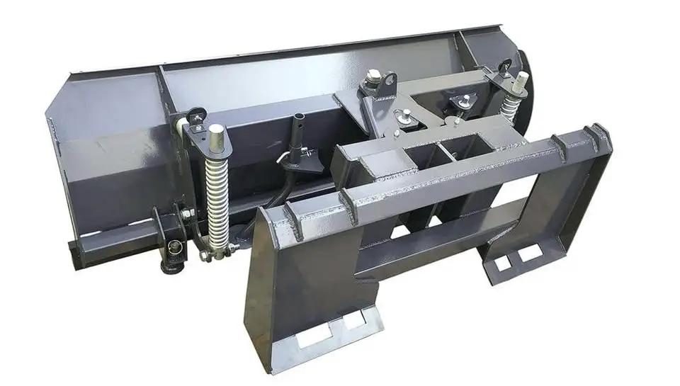 MOWER KING 84” SKID STEER HYDRAULIC ANGLE SNOW PLOW ATTACHMENT by Mower King