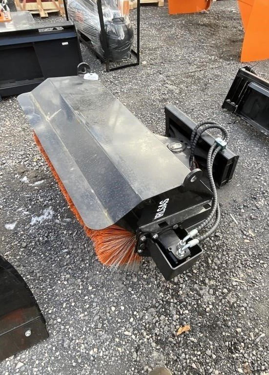 48" ANGLE SWEEPER BROOM FOR MINI SKID STEER