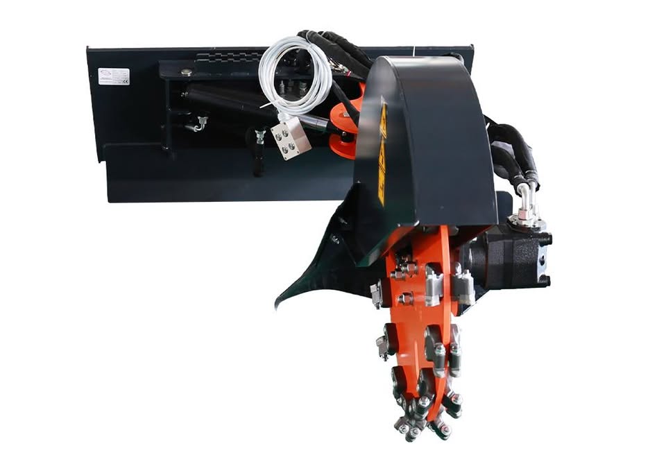 8" STUMP GRINDER ATTACHMENT FOR SKID STEER