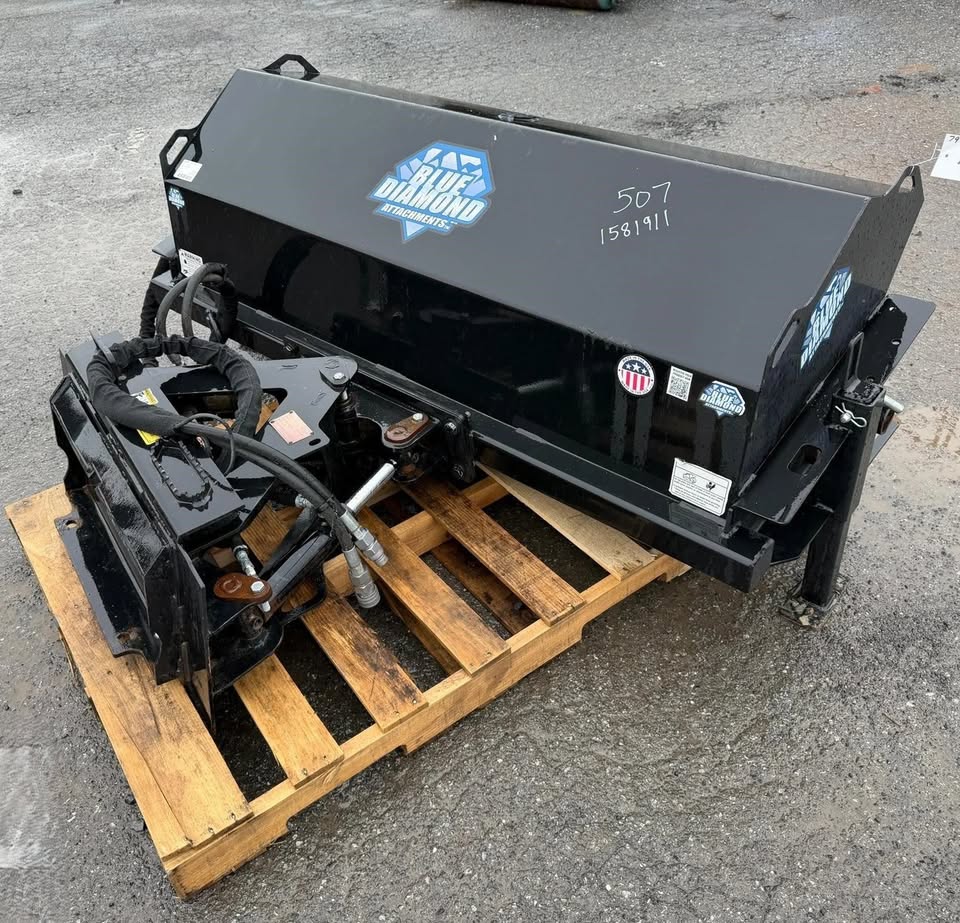 BLUE DIAMOND 60" POWER ANGLE BROOM FOR MINI SKID STEER