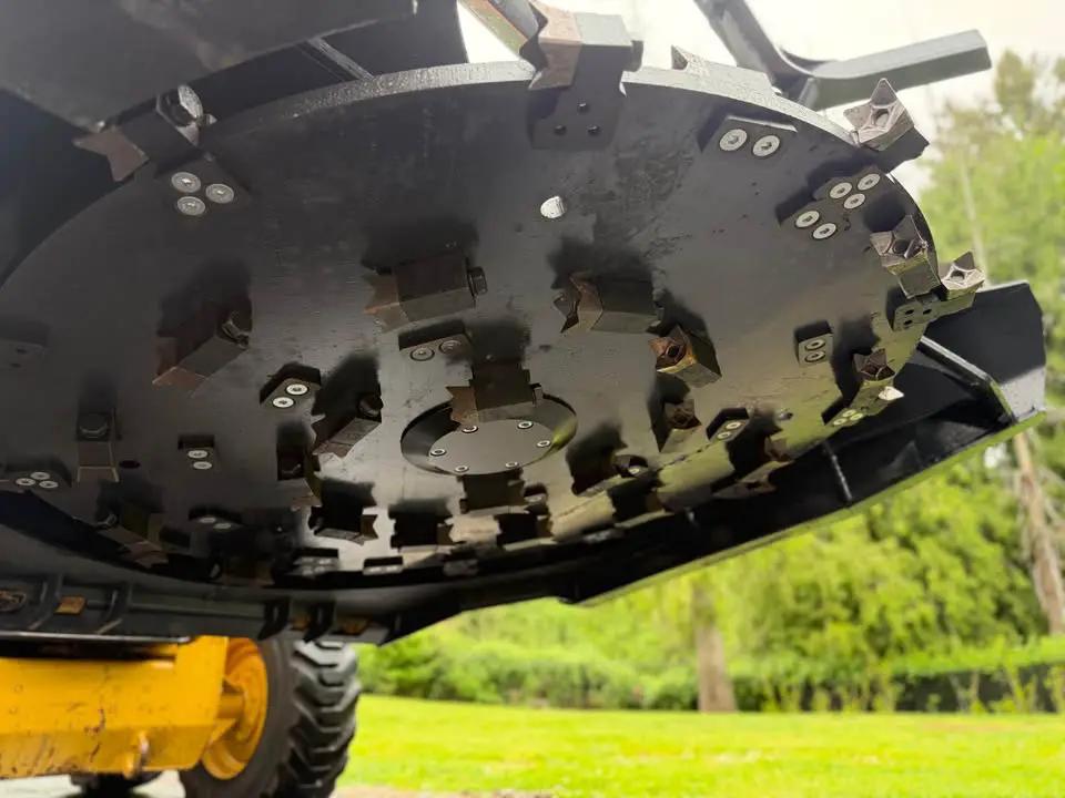 ARTEER DM-60D HIGH FLOW DISC MULCHER FOR SKID STEER by Arteer Equipment