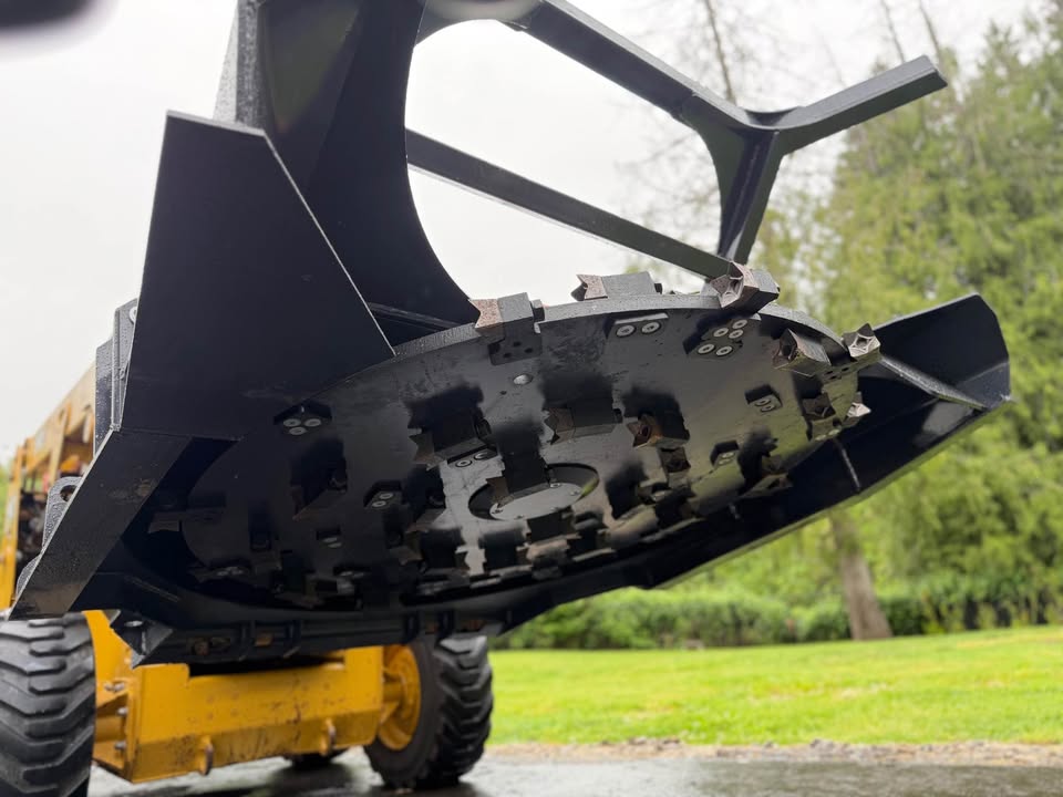ARTEER DM-60D HIGH FLOW DISC MULCHER FOR SKID STEER by Arteer Equipment