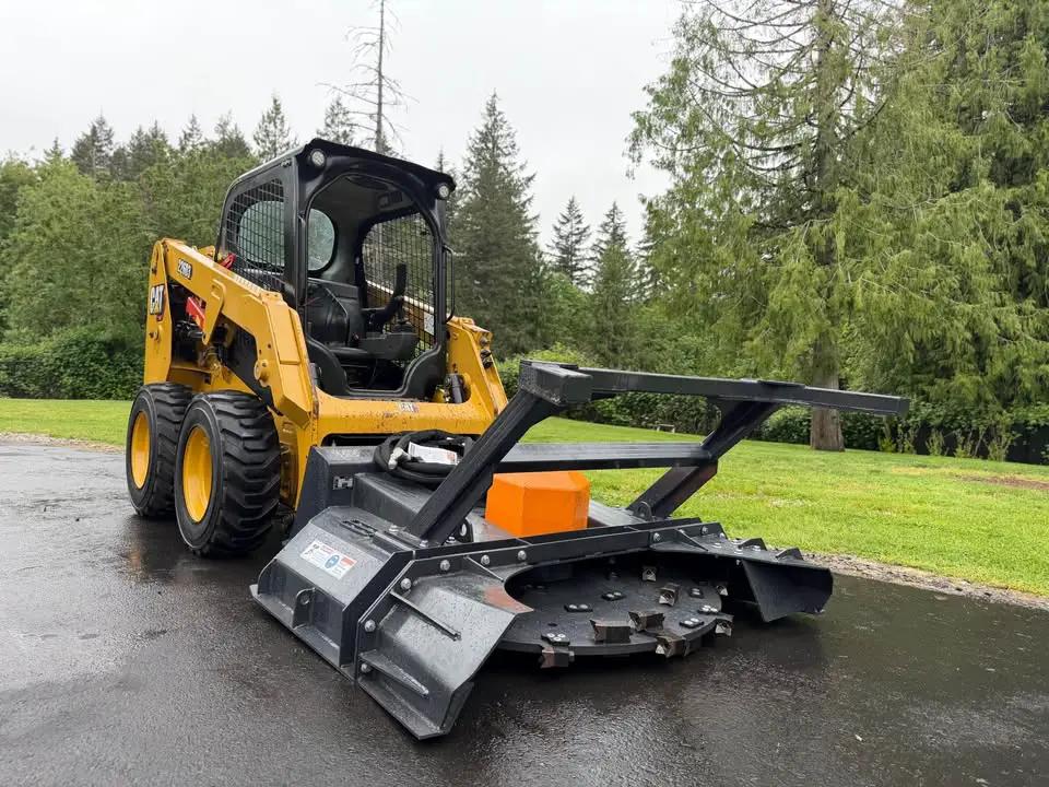 ARTEER DM-60D HIGH FLOW DISC MULCHER FOR SKID STEER by Arteer Equipment