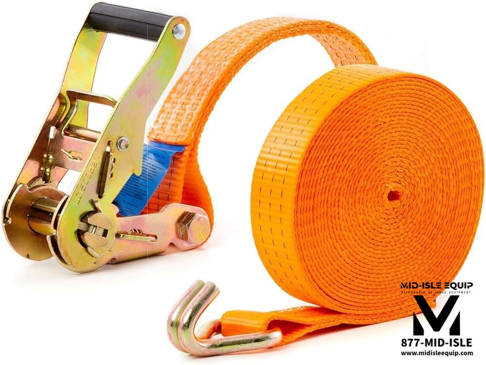 1.5" RATCHET TIE DOWN STRAPS 27' LONG 3-TON