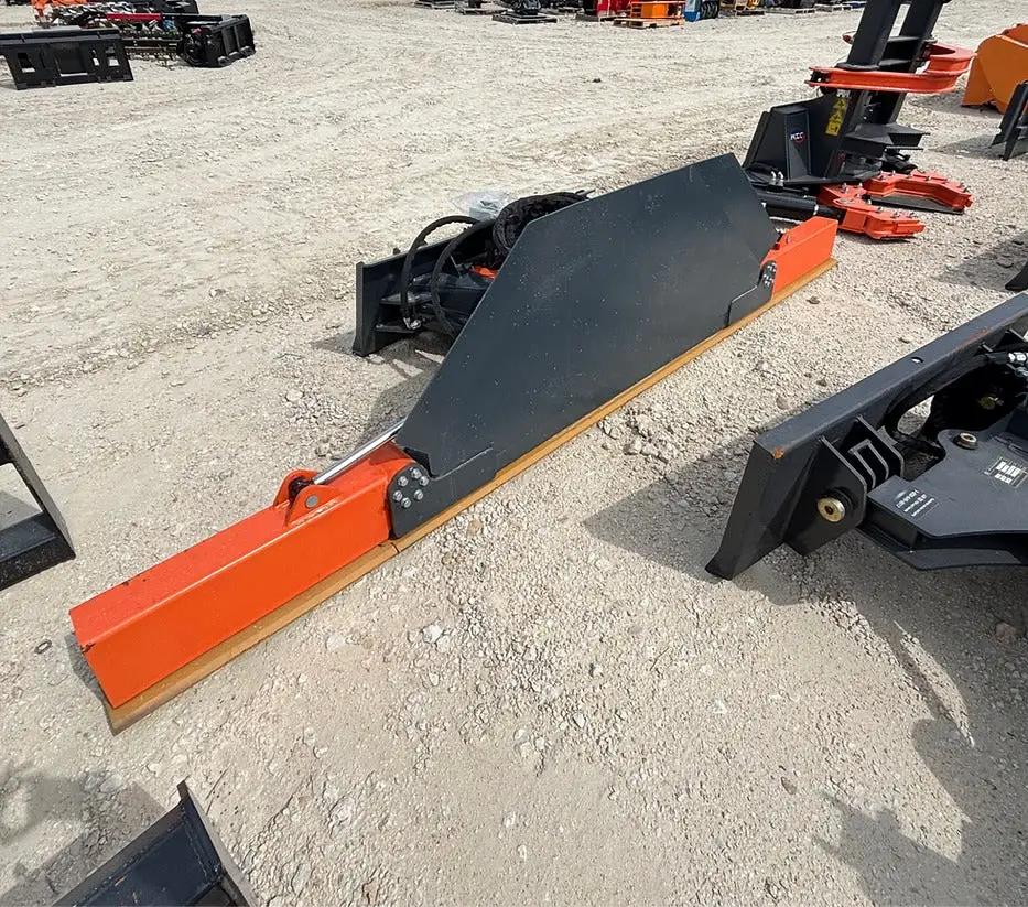 SKID STEER HYDRAULIC FOLDABLE GRADER ATTACHMENT SKEER by Handy