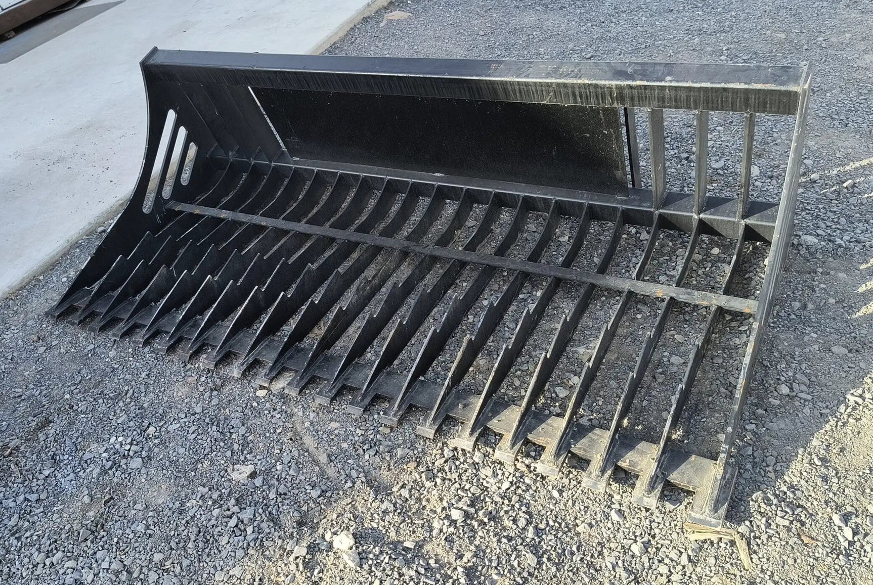 68" Wildcat Rock Skeleton Bucket for Skid Steer by Wildcat