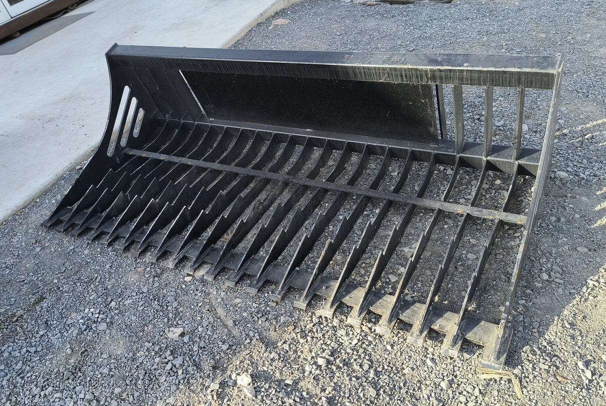 68" Wildcat Rock Skeleton Bucket for Skid Steer