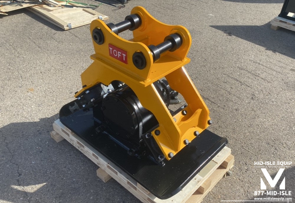 TOFT EXCAVATOR PLATE COMPACTOR ATTACHMENT 4-8 TON CAT 306 307