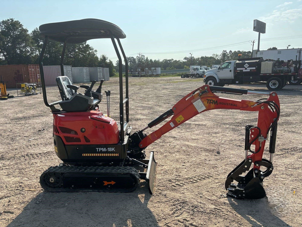 2025 TPM INDUSTRIAL TPM18 KUBOTA DIESEL MINI EXCAVATOR