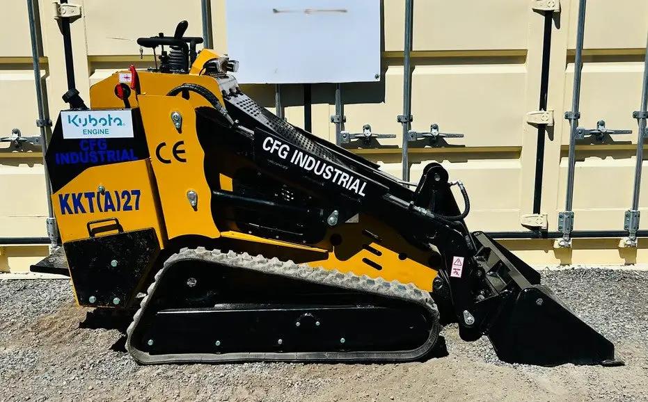 2026 CFG KKT27 Kubota Diesel Mini Skid Steer by CFG Industrial