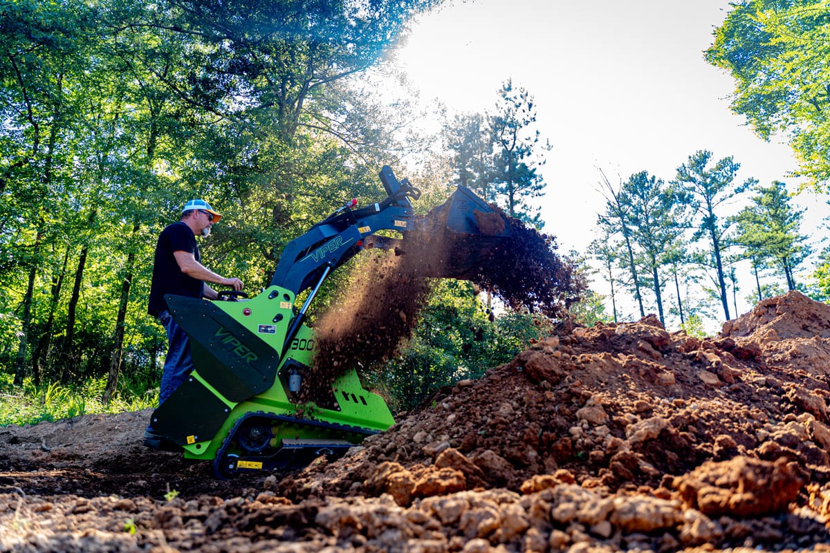 2025 Viper V1300X Mini Skid Track Loader