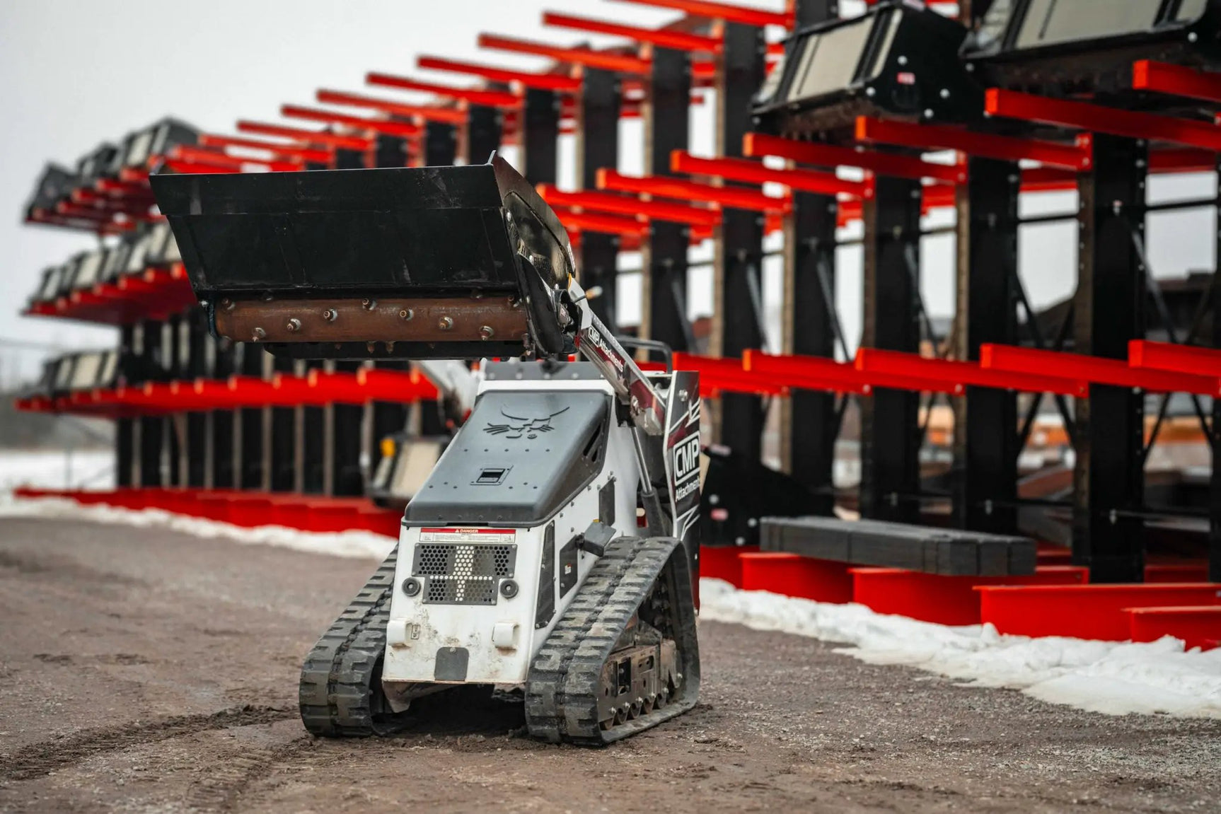 CMP HYDRA BUCKET FOR SKID STEER BUILT IN HARLEY RAKE by CMP Attachments
