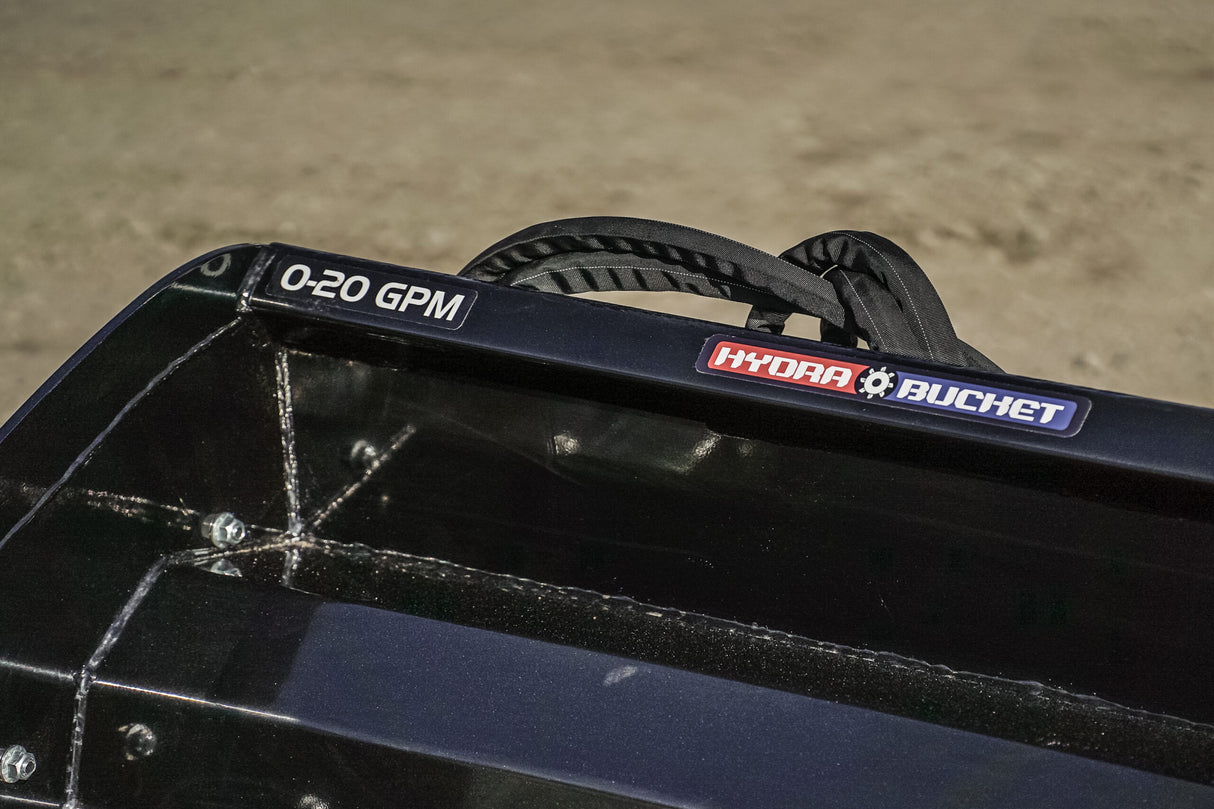 CMP HYDRA BUCKET FOR SKID STEER BUILT IN HARLEY RAKE