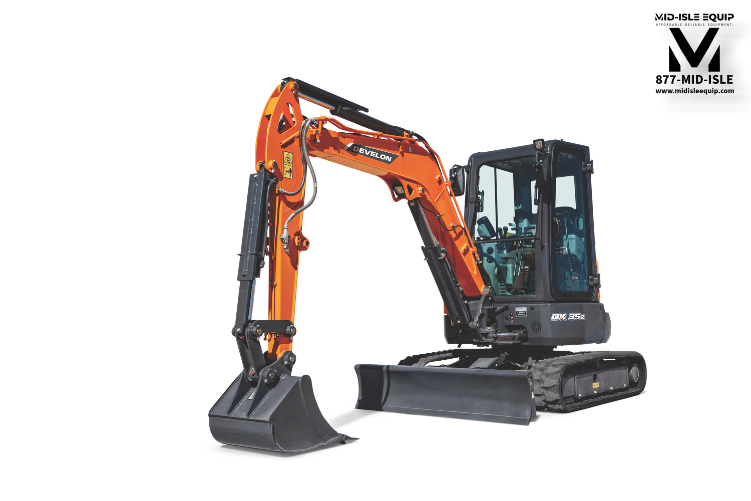 DEVELON DX35Z-7 Mini Excavator 3.5 Ton
