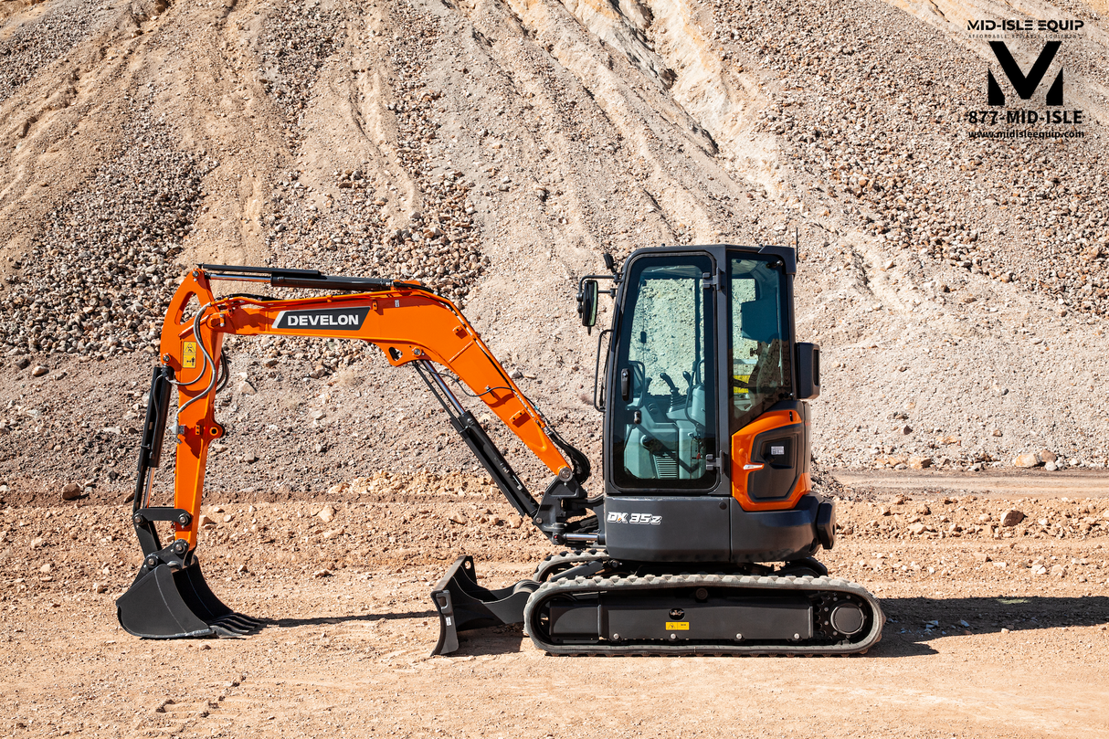DEVELON DX35Z-7 Mini Excavator 3.5 Ton