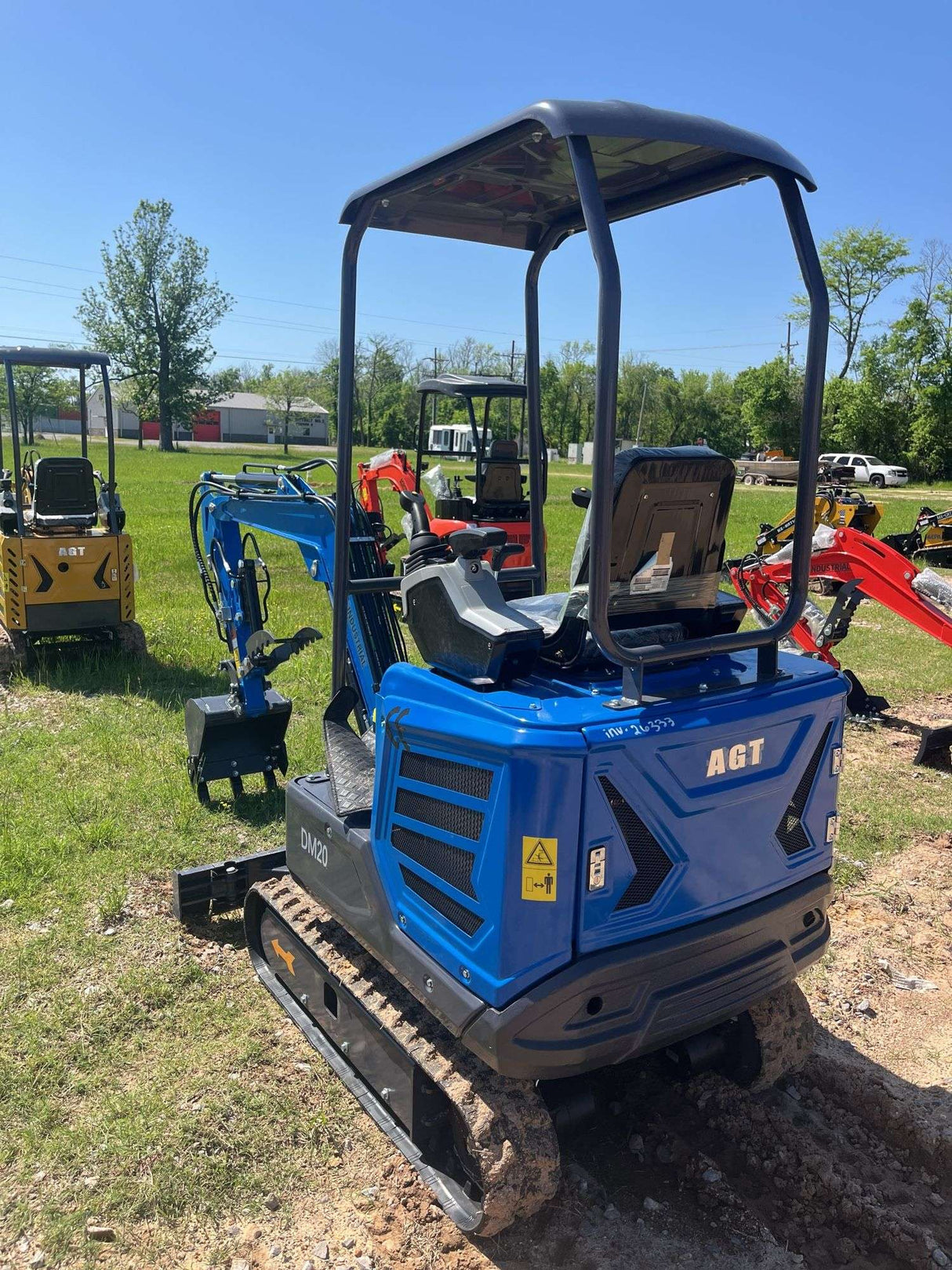 2026 AGT DM20 1.3 TON MINI KUBOTA DIESEL EXCAVATOR