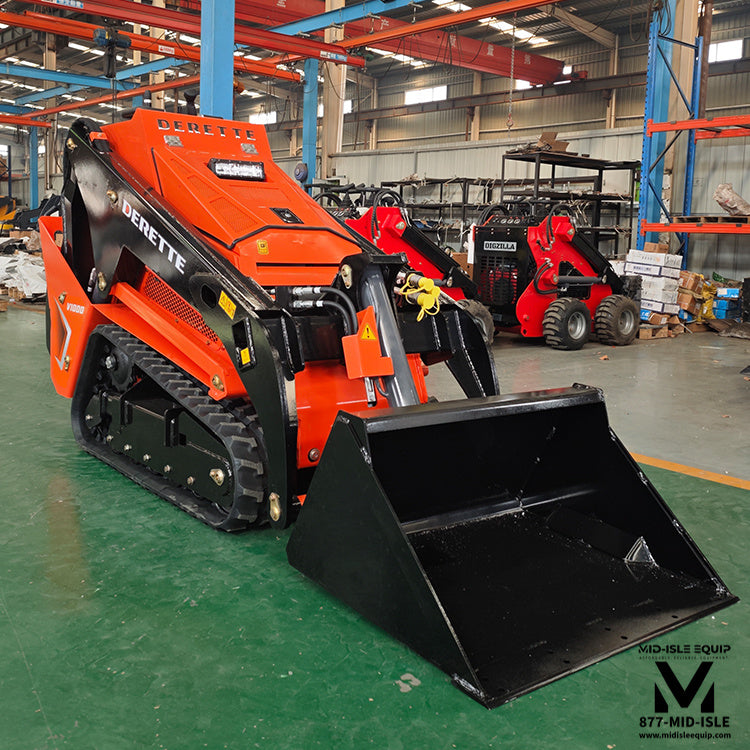 2025 DERETTE V1000 25HP KUBOTA DIESEL MINI SKID STEER
