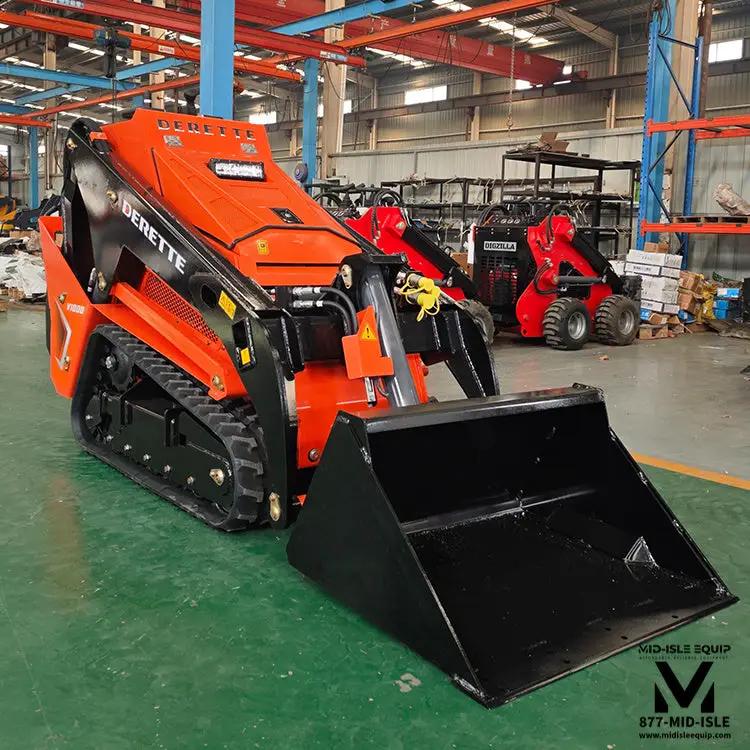 2025 DERETTE V1000 25HP KUBOTA DIESEL MINI SKID STEER by Mid-Isle Equipment