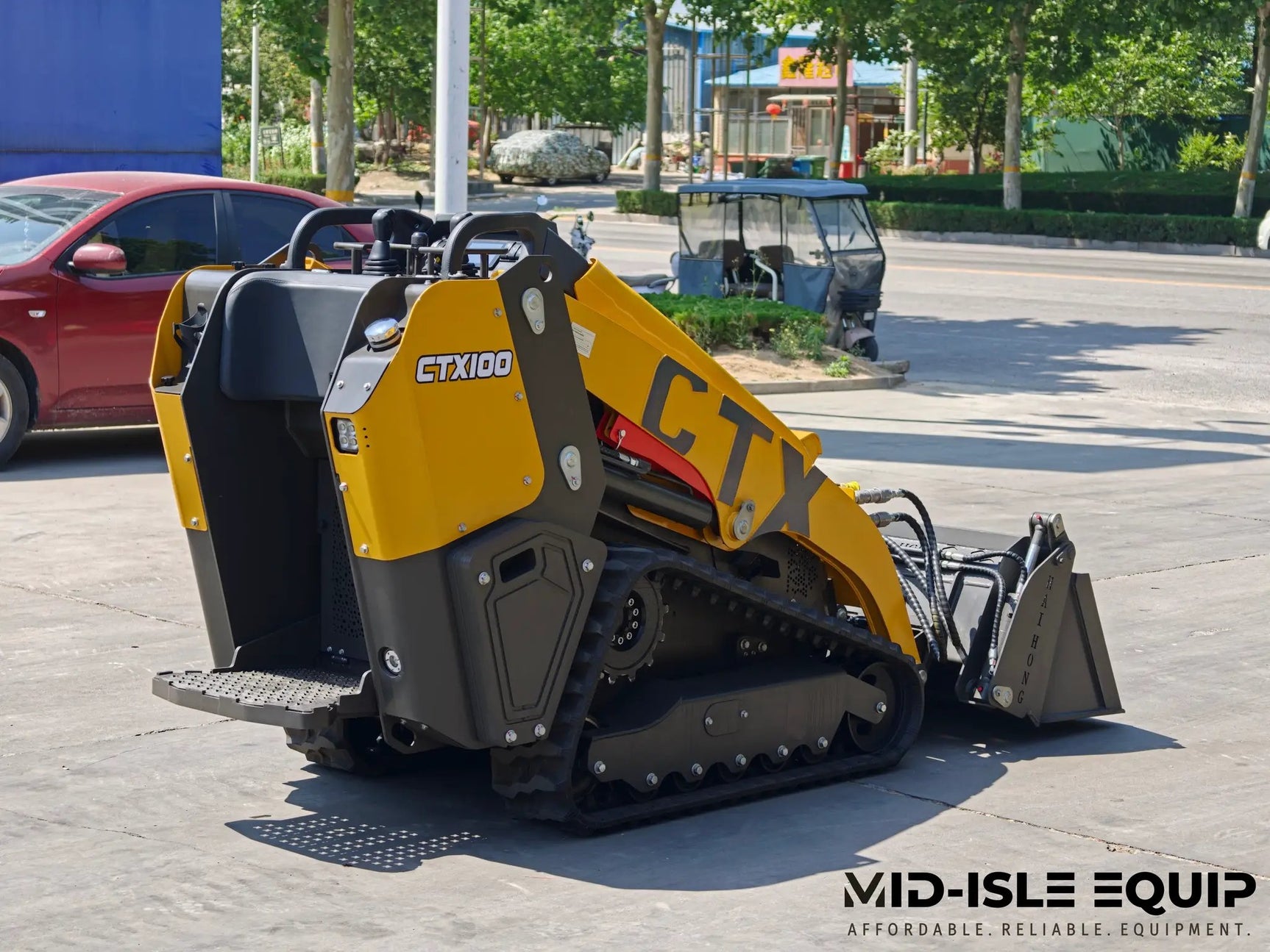 2026 CTX100 MINI SKID TRACK LOADER 25HP KUBOTA DIESEL by Mid-Isle Equipment