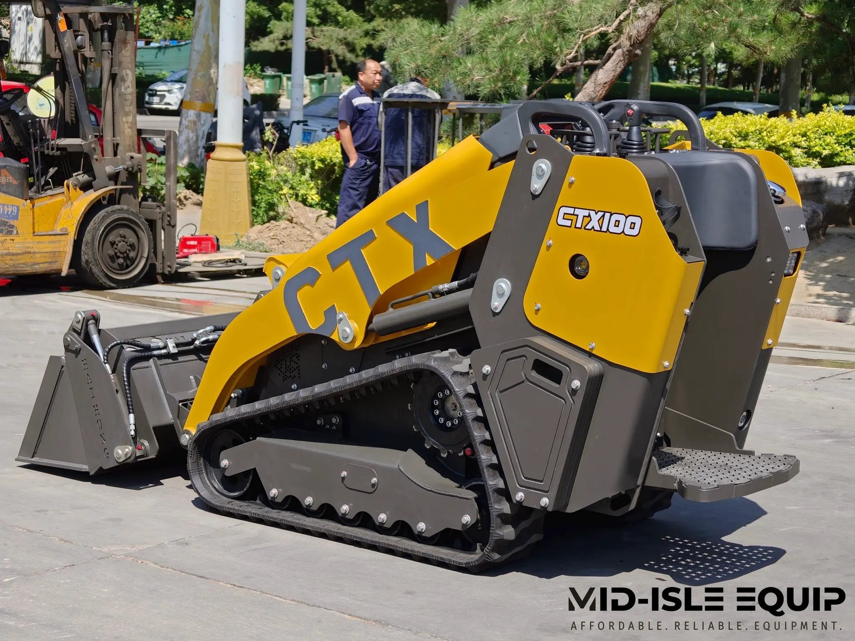2026 CTX100 MINI SKID TRACK LOADER 25HP KUBOTA DIESEL by Mid-Isle Equipment